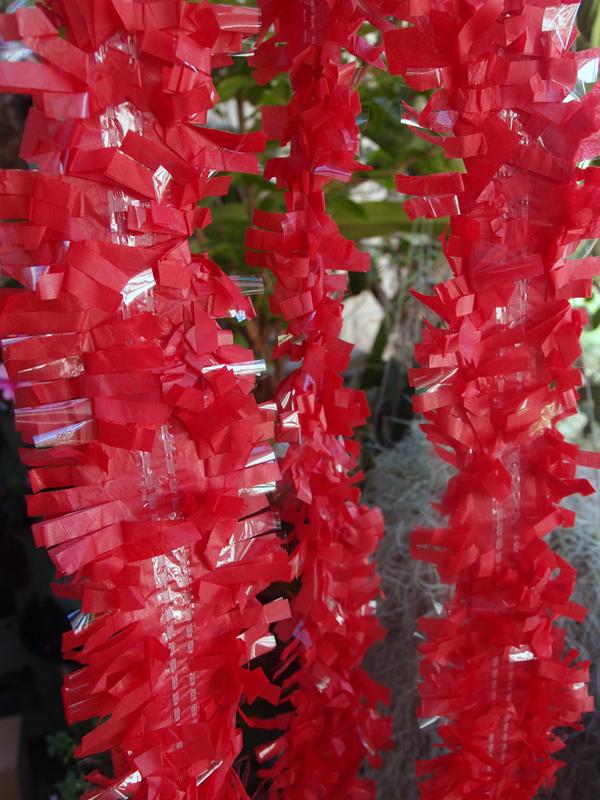 Red Tissue Festooning Fringe Garlands - AsianImportStore.com - B2B Wholesale Lighting and Decor