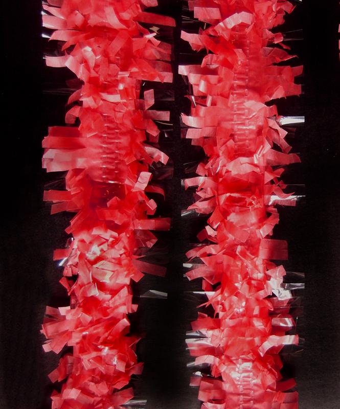 Red Tissue Festooning Fringe Garlands - AsianImportStore.com - B2B Wholesale Lighting and Decor