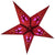 24" Red Butterfly w/ Hearts Paper Star Lantern, Chinese Hanging Wedding & Party Decoration - AsianImportStore.com - B2B Wholesale Lighting and Decor