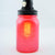 Fantado Frosted Fuchsia / Hot Pink Mason Jar Pendant Light Kit, Regular Mouth, Black Cord, 15FT - AsianImportStore.com - B2B Wholesale Lighting and Decor