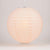 8" Rose Quartz Pink Round Paper Lantern, Even Ribbing, Chinese Hanging Decoration for Weddings and Parties - AsianImportStore.com - B2B Wholesale Lighting and Decor