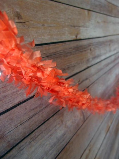 BLOWOUT (20 PACK) Roseate Tissue Festooning Fringe Garlands