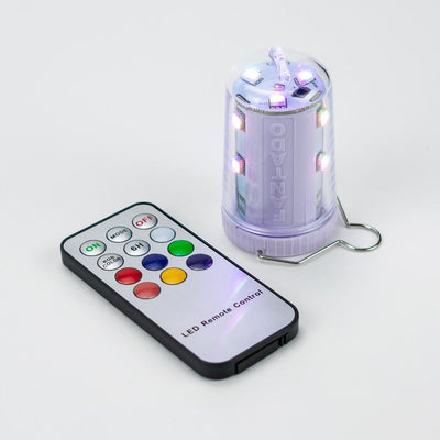 Round Fine Line Color-Changing LED Table Top Lantern Lamp Light KIT w/ Remote, Omni360 Battery Powered - AsianImportStore.com - B2B Wholesale Lighting & Decor since 2002