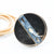 Classic Retro Gold Hardwire Ceiling Pendant Light Fixture Cord Kit w/ 6FT Braided Cloth, Satin Brass Finish - AsianImportStore.com - B2B Wholesale Lighting and Decor