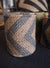 BLOWOUT (100 PACK) Burlap Fabric Wrap Roll w/ Gray / Grey Chevron Pattern (2.4 x 6 Ft)