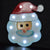 Santa Claus Christmas Holiday Metal Marquee Light Sign, 10.5 Inch, Battery Operated - AsianImportStore.com - B2B Wholesale Lighting and Decor
