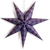 24" Purple Winds 7-Point Paper Star Lantern, Hanging Wedding & Party Decoration