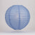 10" Serenity Blue Round Paper Lantern, Even Ribbing, Chinese Hanging Decoration for Weddings and Parties - AsianImportStore.com - B2B Wholesale Lighting and Decor