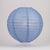 4" Serenity Blue Round Paper Lantern, Even Ribbing, Hanging Decoration (10 PACK) - AsianImportStore.com - B2B Wholesale Lighting and Decor