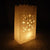 Multiple Shapes Snowflake Paper Luminaries / Luminary Lantern Bags Path Lighting (10 PACK) - AsianImportStore.com - B2B Wholesale Lighting and Decor