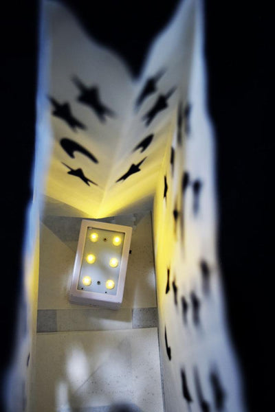 (Discontinued) (100 PACK) Bats Paper Luminaries / Luminary Lantern Bags Path Lighting