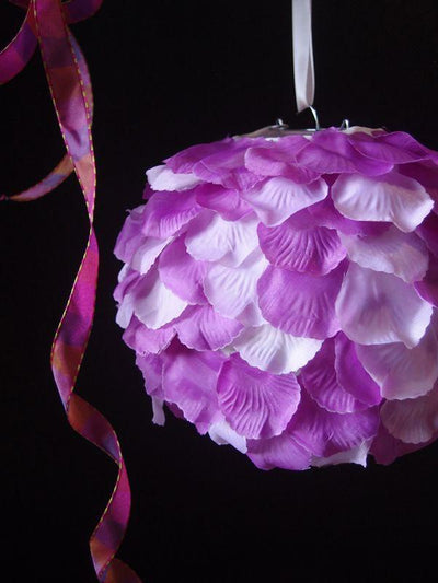 BLOWOUT (50 PACK) Fuchsia / Hot Pink Silk Rose Petals Confetti for Weddings in Bulk