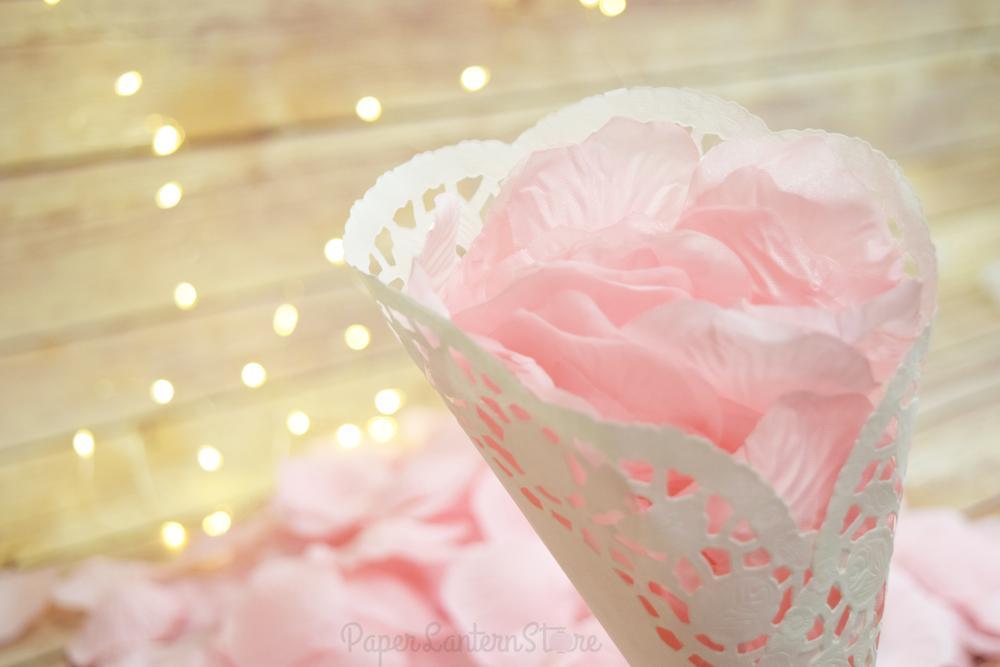 Pink Silk Rose Petals Confetti for Weddings in Bulk (100 PACK) - AsianImportStore.com - B2B Wholesale Lighting and Décor