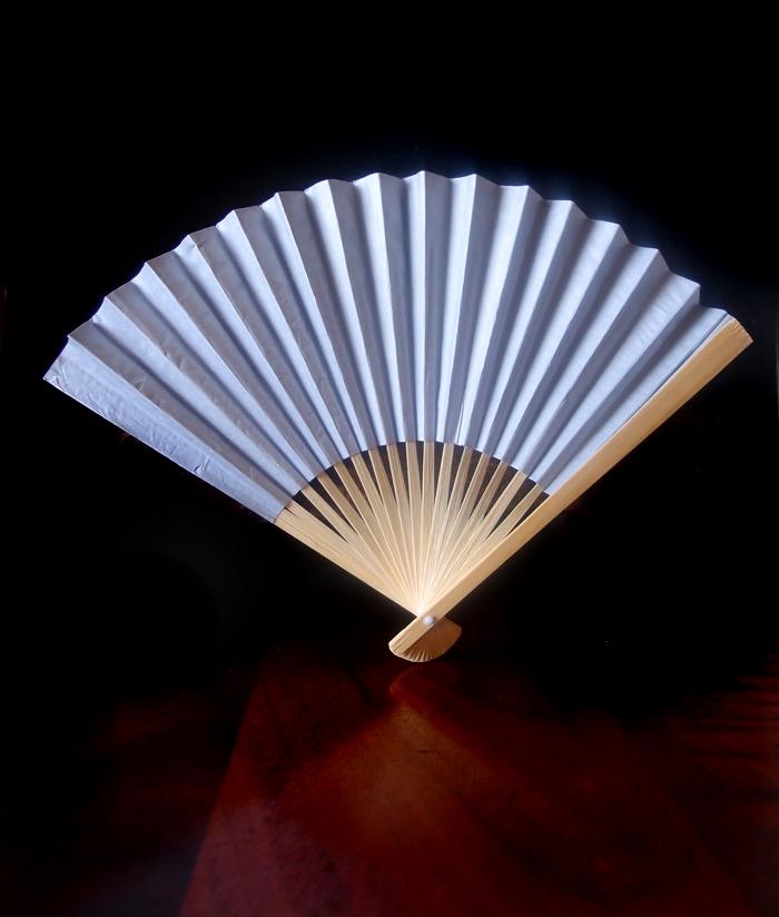 9" Silver Paper Hand Fans for Weddings, Premium Paper Stock (10 Pack) - AsianImportStore.com - B2B Wholesale Lighting and Decor