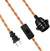 Jute Rope Pendant Light Lamp Fabric Cord for Lanterns & Light Bulbs, Switch, 15 FT - Electrical Swag Light Kit