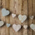 Silver Paper Heart Pennant Banner (9.5 Feet Long) - AsianImportStore.com - B2B Wholesale Lighting and Decor