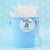Small 4" Blue Metal Pail Bucket Party Favor with Handle - AsianImportStore.com - B2B Wholesale Lighting and Decor