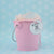 Small 4" Pink Metal Pail Bucket Party Favor with Handle - AsianImportStore.com - B2B Wholesale Lighting and Decor