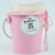 Small 4" Pink Metal Pail Bucket Party Favor with Handle - AsianImportStore.com - B2B Wholesale Lighting and Decor