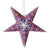 3-PACK + Cord | 24" Purple Snowflake Paper Star Lantern and Lamp Cord Hanging Decoration - AsianImportStore.com - B2B Wholesale Lighting and Decor
