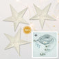 3-PACK + Cord | White Starry Night 24" Illuminated Paper Star Lanterns and Lamp Cord Hanging Decorations - AsianImportStore.com - B2B Wholesale Lighting and Decor