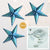 3-PACK + Cord | Dark Blue Lotus Glittered 24" Illuminated Paper Star Lanterns and Lamp Cord Hanging Decorations - AsianImportStore.com - B2B Wholesale Lighting and Decor