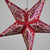 3-PACK + Cord | Red Lotus Glittered 24" Illuminated Paper Star Lanterns and Lamp Cord Hanging Decorations - AsianImportStore.com - B2B Wholesale Lighting and Decor