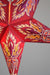 3-PACK + Cord | Red Lotus Glittered 24" Illuminated Paper Star Lanterns and Lamp Cord Hanging Decorations - AsianImportStore.com - B2B Wholesale Lighting and Decor