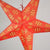 3-PACK + Cord | Red Winds Glitter 24" Illuminated Paper Star Lanterns and Lamp Cord Hanging Decorations - AsianImportStore.com - B2B Wholesale Lighting and Decor