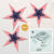 3-PACK + Cord | Red, White and Blue 24" Flag Illuminated Paper Star Lanterns and Lamp Cord Hanging Decorations - AsianImportStore.com - B2B Wholesale Lighting and Decor