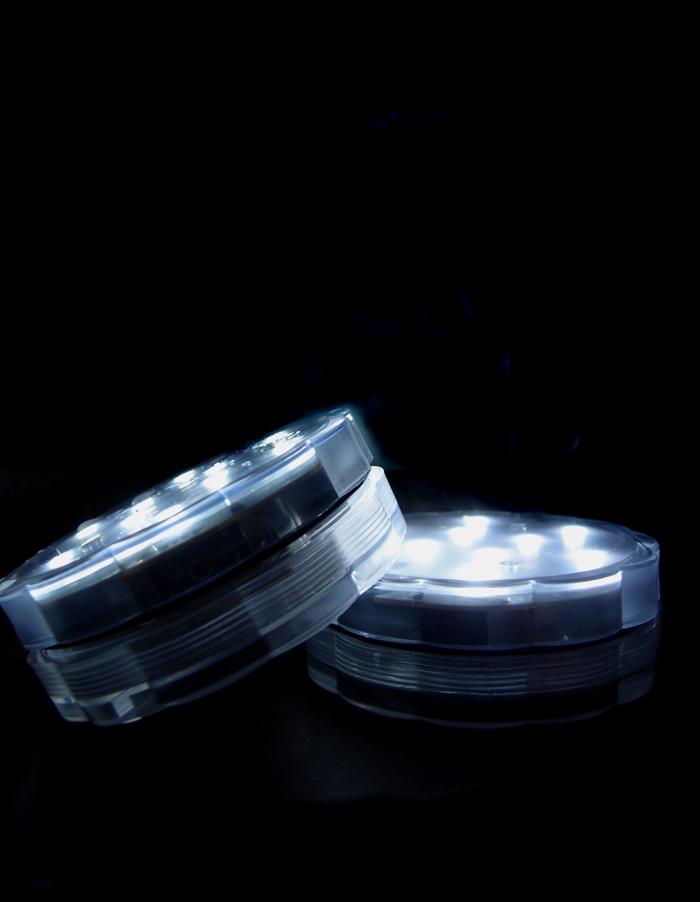 Submersible LED Waterproof Floral Vase Lights w/ Remote Controls, White (100 PACK) - AsianImportStore.com - B2B Wholesale Lighting and Décor