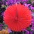 12" Watermelon Red Tissue Paper Flower Rosette Fan Decoration (102 PACK) - AsianImportStore.com - B2B Wholesale Lighting and Décor