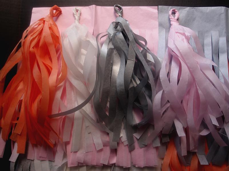 Tissue Paper Tassel Garland Kit - Powder Mix - AsianImportStore.com - B2B Wholesale Lighting and Decor