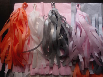 Tissue Paper Tassel Garland Kit - Powder Mix - AsianImportStore.com - B2B Wholesale Lighting and Decor
