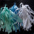 (Discontinued) (100 PACK) Tissue Paper Tassel Garland Kit - Sea Mix