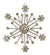 6.75" Tori Snowflake Rhinestone Ornament Christmas Decoration - AsianImportStore.com - B2B Wholesale Lighting and Decor
