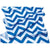 Cobalt Blue and White Chevron Striped Table Runner- (14 Inches x 9 Feet) - AsianImportStore.com - B2B Wholesale Lighting and Decor