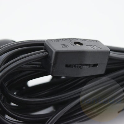 Single Socket Black Pendant Light Lamp Cord for Lanterns & Light Bulbs, Switch, 11 FT - AsianImportStore.com - B2B Wholesale Lighting & Decor since 2002