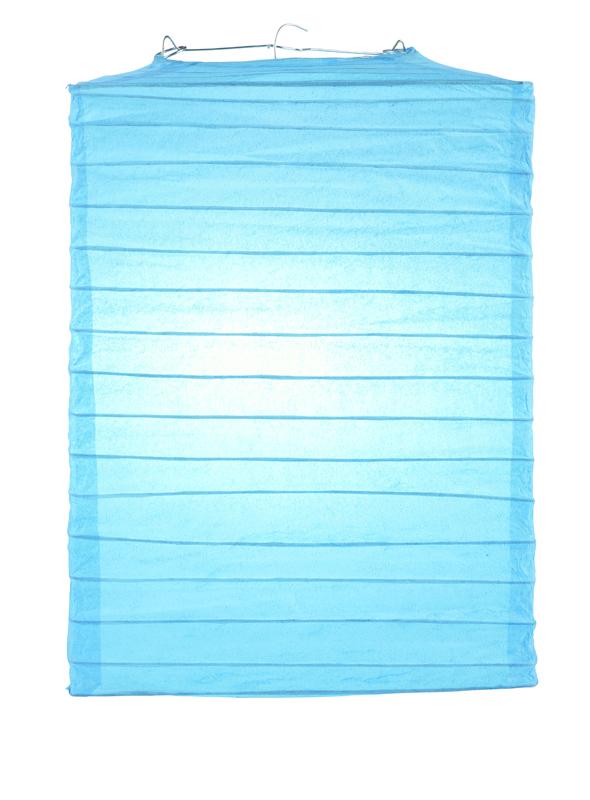 Turquoise Hako Paper Lantern - AsianImportStore.com - B2B Wholesale Lighting and Decor