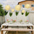 8" Lemon Yellow Chiffon Round Paper Lantern, Even Ribbing, Chinese Hanging Wedding & Party Decoration - AsianImportStore.com - B2B Wholesale Lighting and Decor