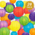 Ultimate 28-Piece Rainbow Variety Paper Lantern Party Pack - Assorted Sizes of 6", 8", 10", 12" (7 Round Lanterns Each) for Weddings, Events and Decor - AsianImportStore.com - B2B Wholesale Lighting and Decor