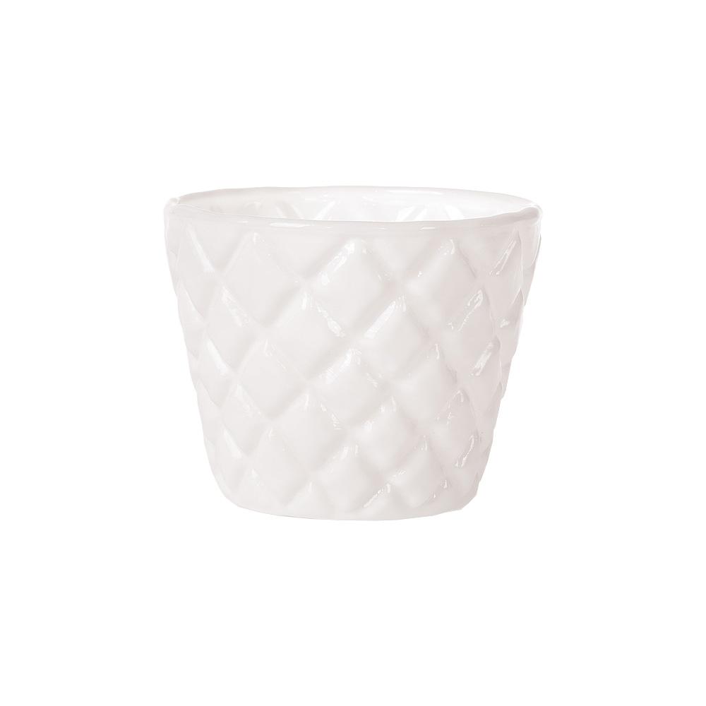 Vintage Milk Glass Candle Holder (2.5-Inch, June Design, White) - For Use with Tea Lights - For Parties, Weddings, and Homes - AsianImportStore.com - B2B Wholesale Lighting and Decor