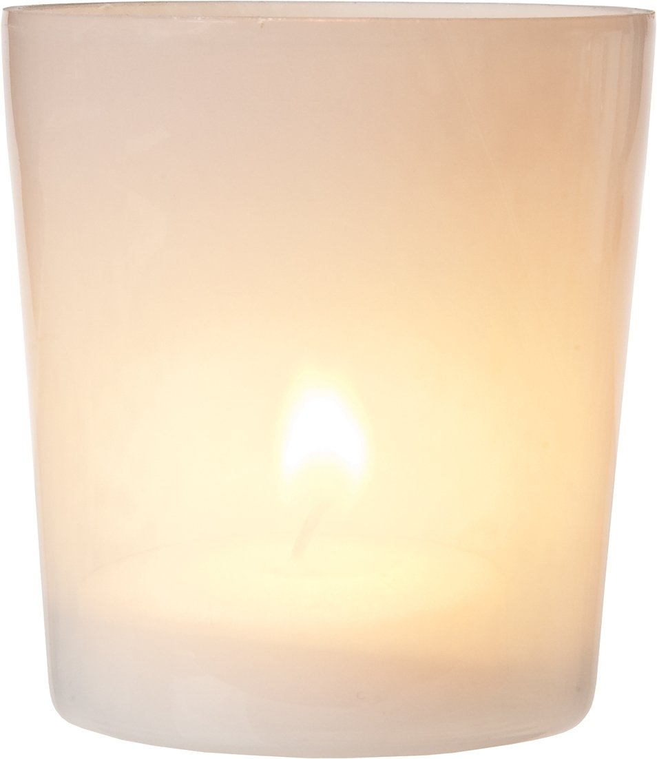 Vintage Milk Glass Candle Holder (2.5-Inch, Lila Design, Liquid Motif, White) - For Use with Tea Lights - For Home Decor, Parties, and Wedding Decorations (20 PACK) - AsianImportStore.com - B2B Wholesale Lighting and Décor