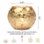 Vintage Mercury Glass Globe Holder (3-Inch, Mary Design, Rose Gold Pink) - For use with Tea Lights - Home Decor, Parties and Wedding Decorations - AsianImportStore.com - B2B Wholesale Lighting & Décor since 2002.