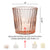 Vintage Mercury Glass Candle Holder (3-Inch, Caroline Design, Vertical Motif, Silver) - For use with Tea Lights - Home Decor, Parties and Wedding Decorations - AsianImportStore.com - B2B Wholesale Lighting & Décor since 2002.
