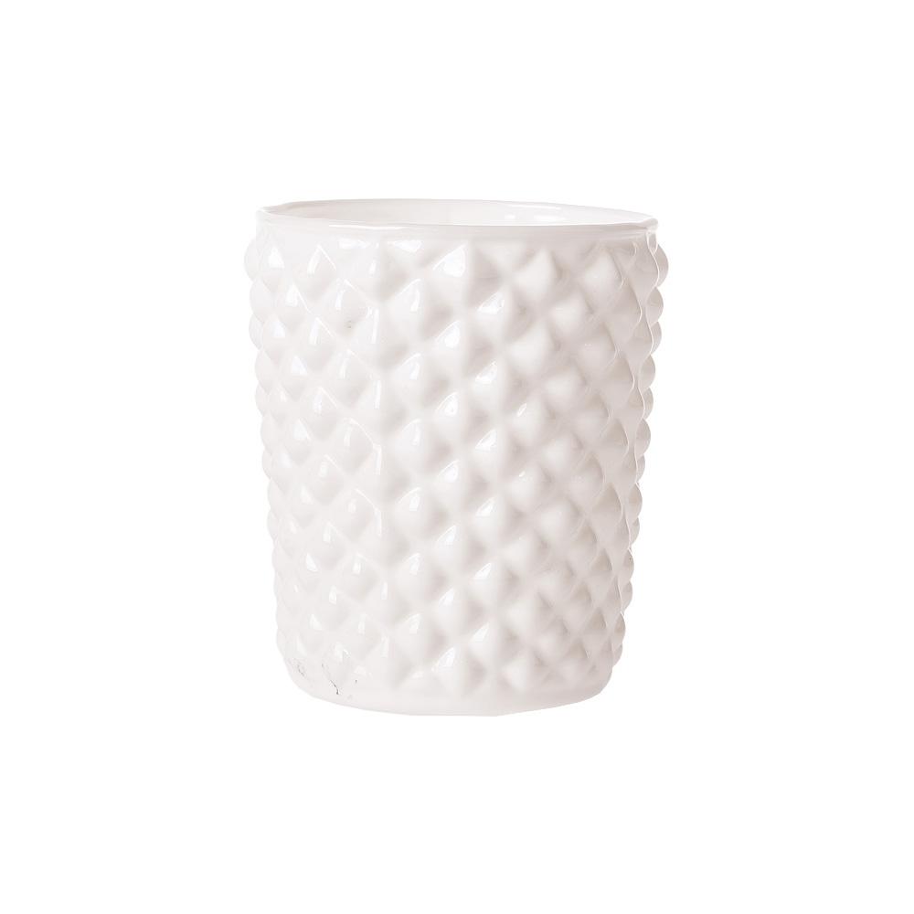  Vintage Milk Glass Candle Holder (3-Inch, Zariah Design, White) - For Use with Tea Lights - For Home Decor, Parties, and Wedding Decorations - AsianImportStore.com - B2B Wholesale Lighting and Decor