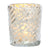 Royal Flush Mercury Glass Tealight Votive Candle Holders (Silver, Set of 4, Assorted Designs and Sizes) - for Weddings, Events, Parties, and Home Décor, Ideal Housewarming Gift