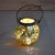 Hanging Mercury Glass Candle Holder with Rhinestones (2.5-Inch, Aria Design, Gold) - For Use with Tea Lights - For Home Decor, Parties, and Wedding Decorations - AsianImportStore.com - B2B Wholesale Lighting & Décor since 2002.