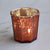 6 Pack | Patricia Mercury Glass Tealight Holders (Rustic Copper Red) For Use with Tea Lights - AsianImportStore.com - B2B Wholesale Lighting and Decor