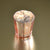Patricia Mercury Glass Tealight Holder (Rose Gold Pink, Single) For Use with Tea Lights - For Home Decor, Parties and Wedding Decorations - AsianImportStore.com - B2B Wholesale Lighting and Decor